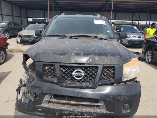 2013 Nissan Armada Sv მანქანა იყიდება აუქციონზე, vin: 5N1BA0ND0DN604637, აუქციონის ნომერი: 46186110
