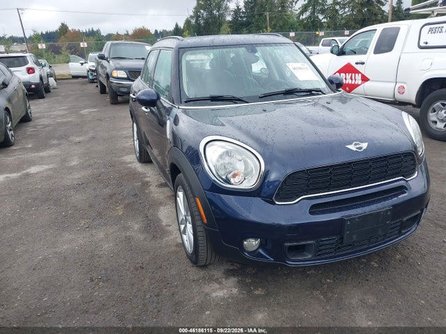 2012 Mini Cooper S Countryman მანქანა იყიდება აუქციონზე, vin: WMWZC5C52CWL56306, აუქციონის ნომერი: 46186115