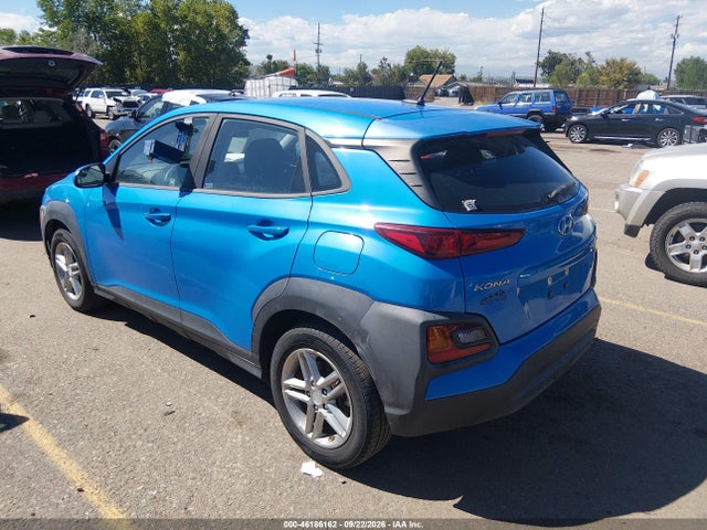 Продажа на аукционе авто 2019 Hyundai Kona Se, vin: KM8K1CAA3KU298016, номер лота: 46186162