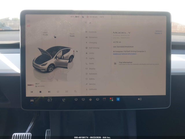 Aukcja sprzedaży 2023 Tesla Modelo Y Awd/long Range Dual Motor All-wheel Drive, vin: 7SAYGDEE1PA091639, numer aukcji: 46186174