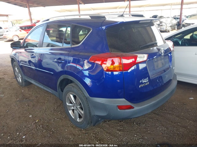 2015 Toyota Rav4 Xle მანქანა იყიდება აუქციონზე, vin: 2T3WFREVXFW226763, აუქციონის ნომერი: 46186176