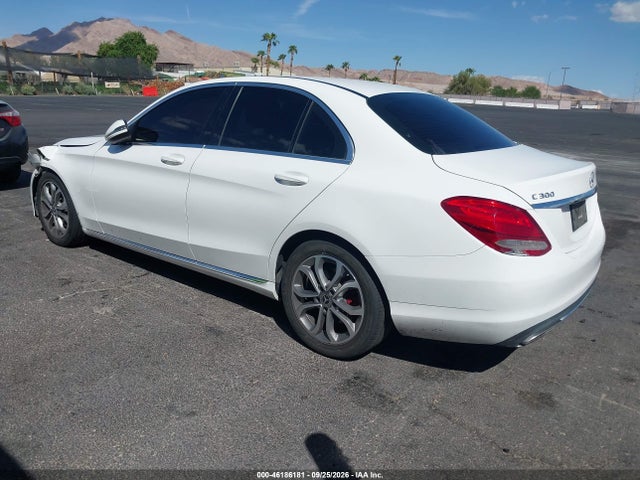46186181 :رقم المزاد ، 55SWF4JB6HU211019 vin ، 2017 Mercedes-benz C 300 مزاد بيع