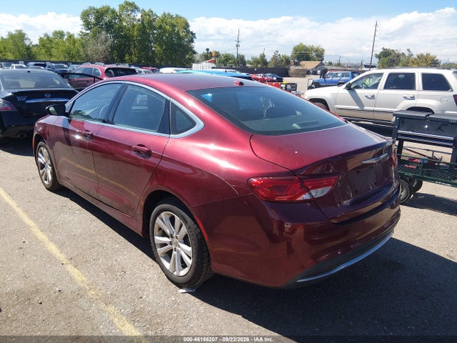 Продажа на аукционе авто 2015 Chrysler 200 Limited, vin: 1C3CCCAB2FN562195, номер лота: 46186207