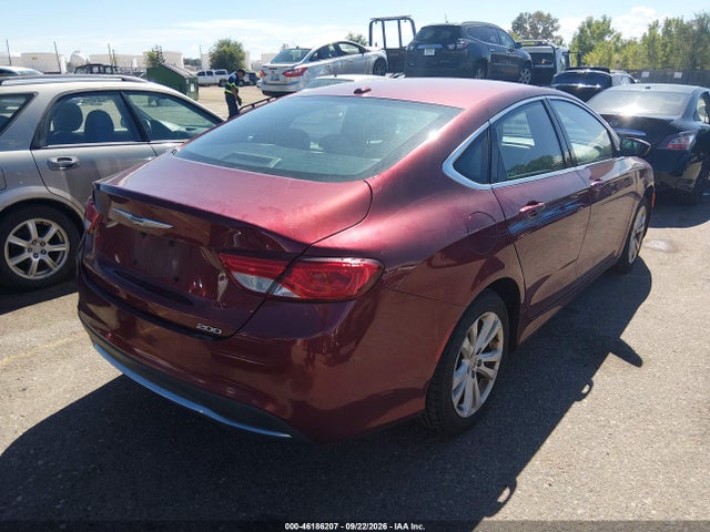 Продажа на аукционе авто 2015 Chrysler 200 Limited, vin: 1C3CCCAB2FN562195, номер лота: 46186207