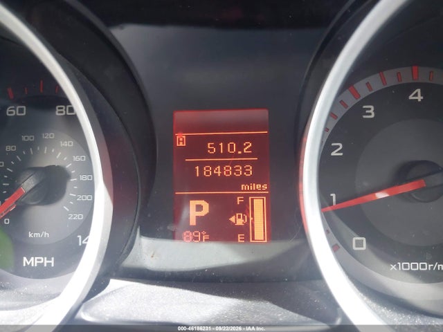 Aukcja sprzedaży 2008 Mitsubishi Lancer Gts, vin: JA3AU86U18U024845, numer aukcji: 46186231