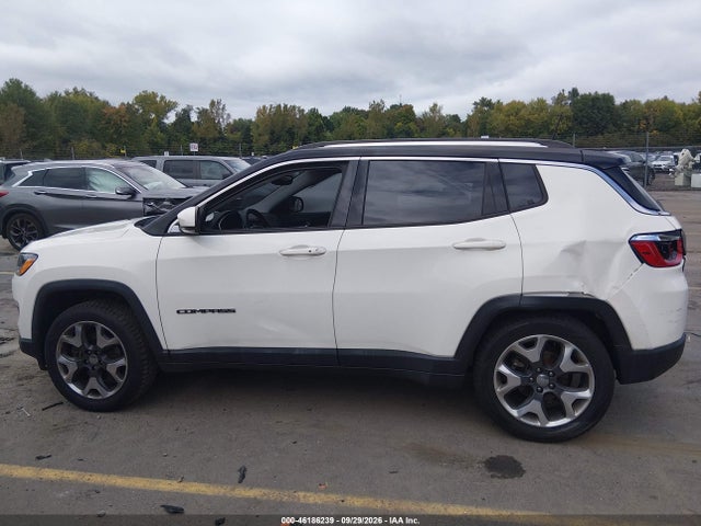 Продажа на аукционе авто 2017 Jeep New Compass Limited 4x4, vin: 3C4NJDCBXHT665736, номер лота: 46186239