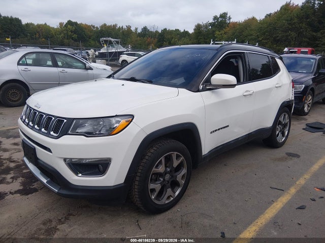 Продажа на аукционе авто 2017 Jeep New Compass Limited 4x4, vin: 3C4NJDCBXHT665736, номер лота: 46186239