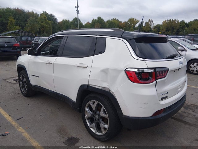 Продажа на аукционе авто 2017 Jeep New Compass Limited 4x4, vin: 3C4NJDCBXHT665736, номер лота: 46186239