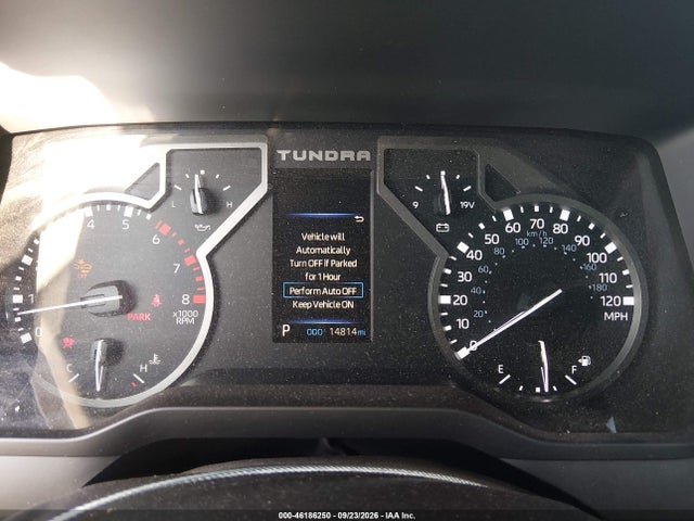 2025 Toyota Tundra Sr მანქანა იყიდება აუქციონზე, vin: 5TFKB5AB1SX047869, აუქციონის ნომერი: 46186250