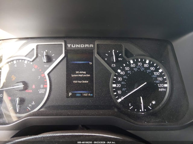 2025 Toyota Tundra Sr მანქანა იყიდება აუქციონზე, vin: 5TFKB5AB1SX047869, აუქციონის ნომერი: 46186250