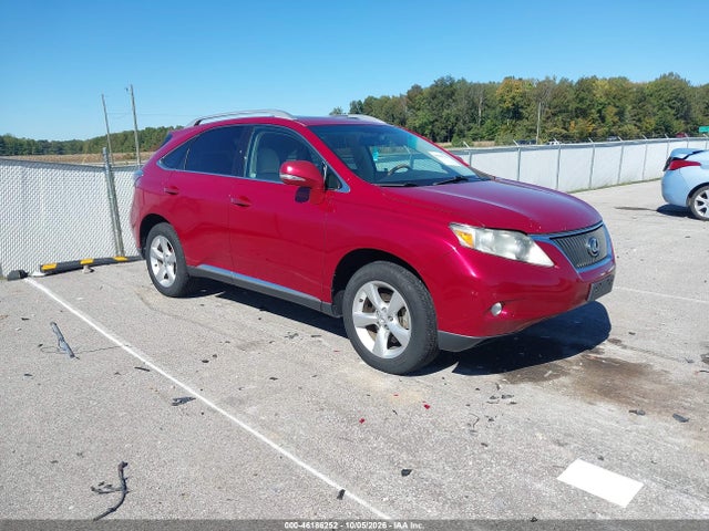 2010 Lexus Rx 350 მანქანა იყიდება აუქციონზე, vin: 2T2BK1BA0AC019522, აუქციონის ნომერი: 46186252