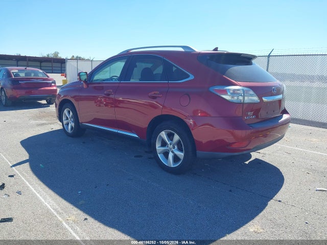2010 Lexus Rx 350 მანქანა იყიდება აუქციონზე, vin: 2T2BK1BA0AC019522, აუქციონის ნომერი: 46186252
