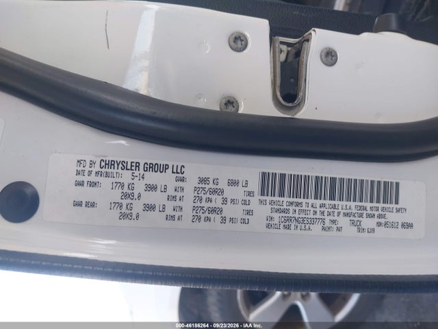 1C6RR7NG3ES337776 RAM 1500 Laramie