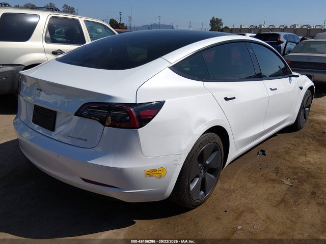 Aukcja sprzedaży 2022 Tesla Model 3 Long Range Dual Motor All-wheel Drive, vin: 5YJ3E1EBXNF275740, numer aukcji: 46186286