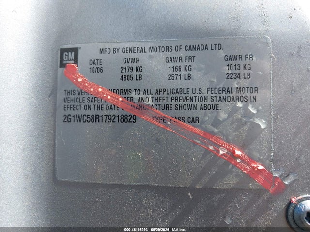 Aukcja sprzedaży 2008 Chevrolet Impala Ss, vin: 2G1WD58C789149185, numer aukcji: 46186293