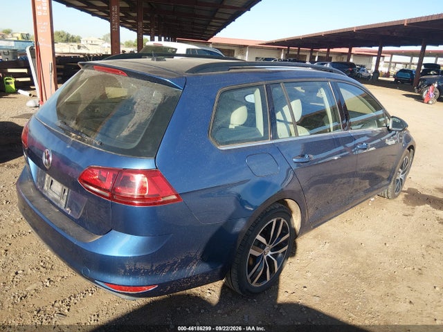 Продаж на аукціоні авто 2016 Volkswagen Golf Sportwagen Tsi Limited Edition, vin: 3VWC17AU5GM520218, номер лоту: 46186299