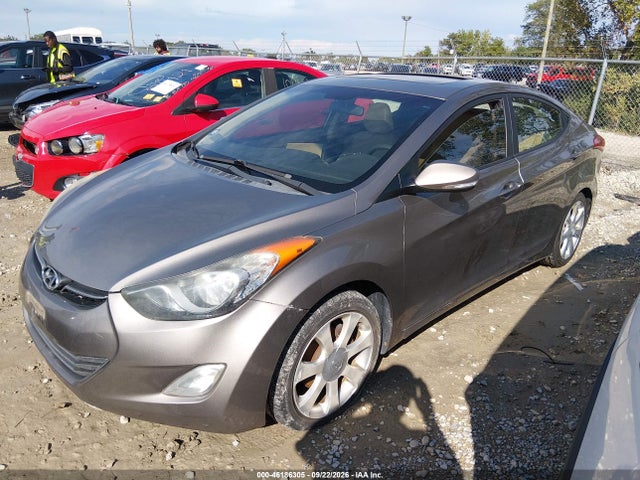 46186305 :رقم المزاد ، 5NPDH4AE1CH081402 vin ، 2012 Hyundai Elantra Limited مزاد بيع