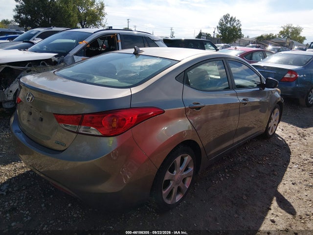 46186305 :رقم المزاد ، 5NPDH4AE1CH081402 vin ، 2012 Hyundai Elantra Limited مزاد بيع