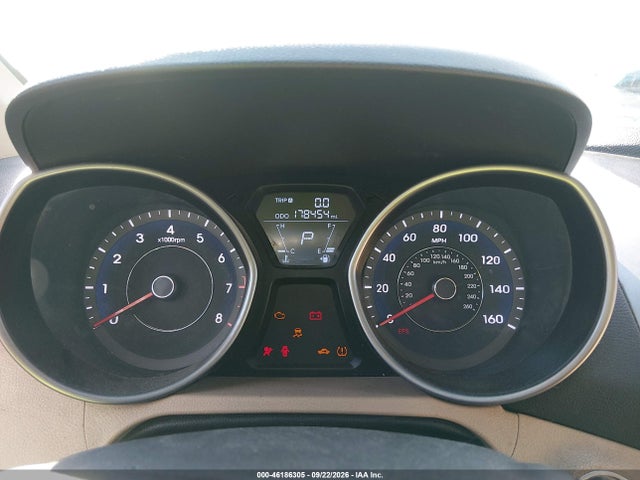 46186305 :رقم المزاد ، 5NPDH4AE1CH081402 vin ، 2012 Hyundai Elantra Limited مزاد بيع
