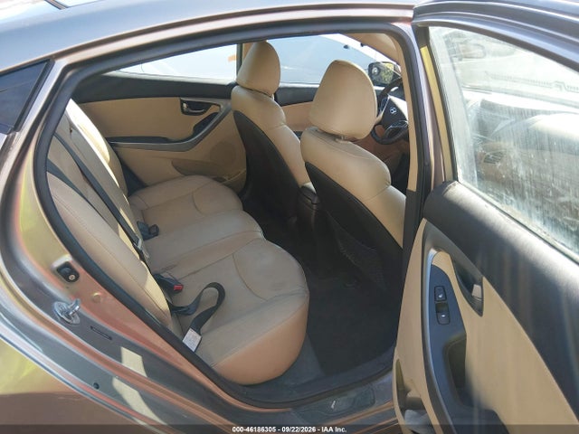 46186305 :رقم المزاد ، 5NPDH4AE1CH081402 vin ، 2012 Hyundai Elantra Limited مزاد بيع