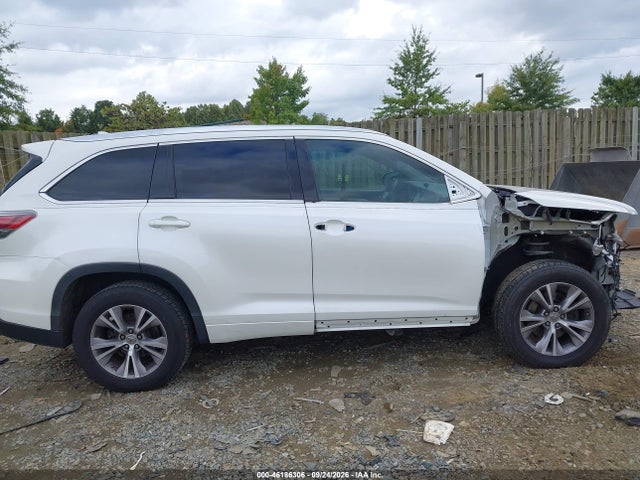 Продажа на аукционе авто 2015 Toyota Highlander Xle V6, vin: 5TDKKRFH4FS090411, номер лота: 46186306