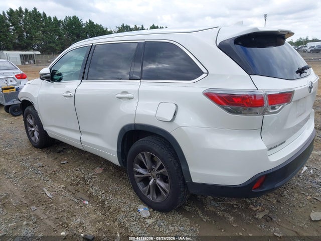 Продажа на аукционе авто 2015 Toyota Highlander Xle V6, vin: 5TDKKRFH4FS090411, номер лота: 46186306