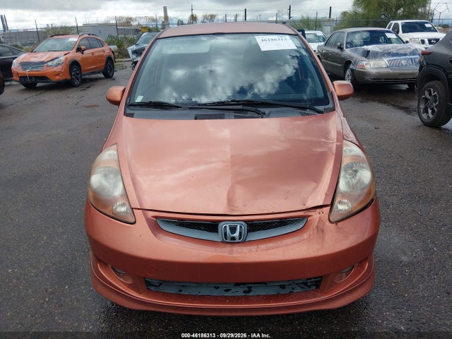 Auction sale of the 2007 Honda Fit Sport, vin: JHMGD37607S040316, lot number: 46186313