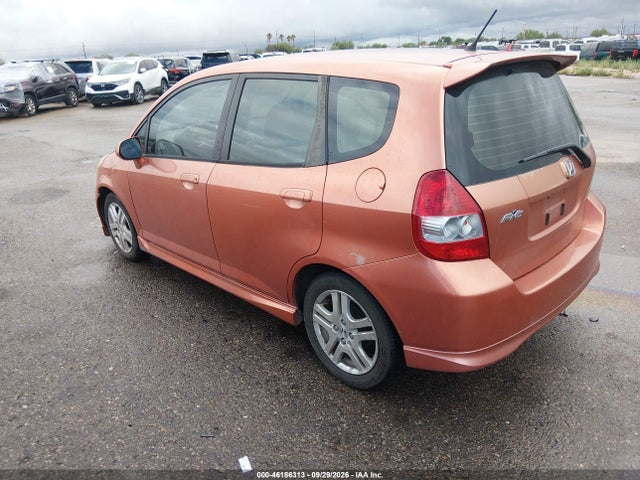 Auction sale of the 2007 Honda Fit Sport, vin: JHMGD37607S040316, lot number: 46186313