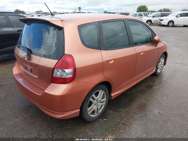 Auction sale of the 2007 Honda Fit Sport, vin: JHMGD37607S040316, lot number: 46186313
