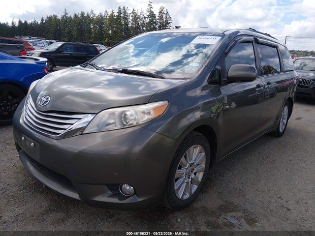 46186331 :رقم المزاد ، 5TDYK3DC6BS053465 vin ، 2011 Toyota Sienna Limited V6 مزاد بيع