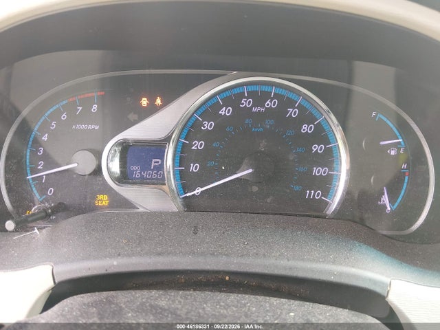 46186331 :رقم المزاد ، 5TDYK3DC6BS053465 vin ، 2011 Toyota Sienna Limited V6 مزاد بيع