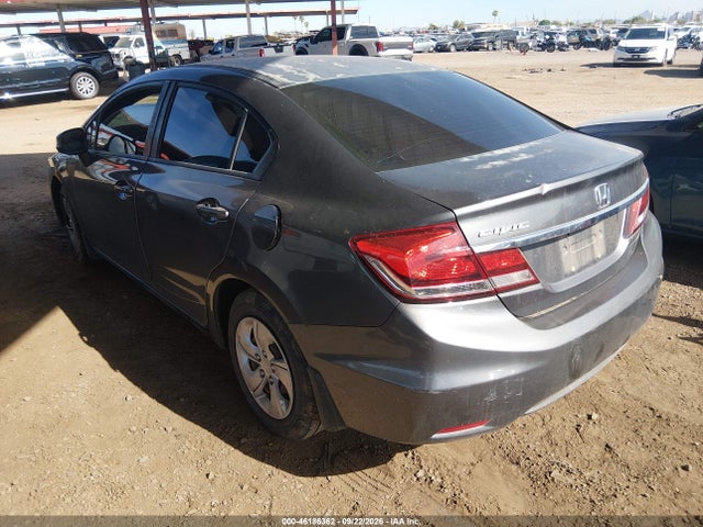 Aukcja sprzedaży 2013 Honda Civic Lx, vin: 2HGFB2F58DH574397, numer aukcji: 46186362