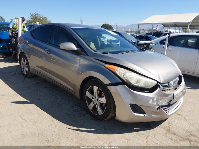 46186392 :رقم المزاد ، 5NPDH4AE6DH241324 vin ، 2013 Hyundai Elantra Gls مزاد بيع