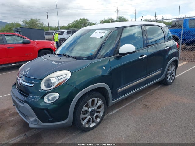 Продаж на аукціоні авто 2016 Fiat 500l Trekking, vin: ZFBCFADH6GZ037886, номер лоту: 46186403