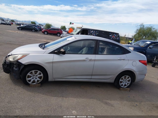 Aukcja sprzedaży 2012 Hyundai Accent Gls, vin: KMHCT4AEXCU197676, numer aukcji: 46186409