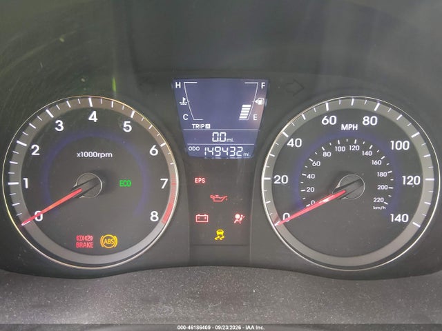 Aukcja sprzedaży 2012 Hyundai Accent Gls, vin: KMHCT4AEXCU197676, numer aukcji: 46186409