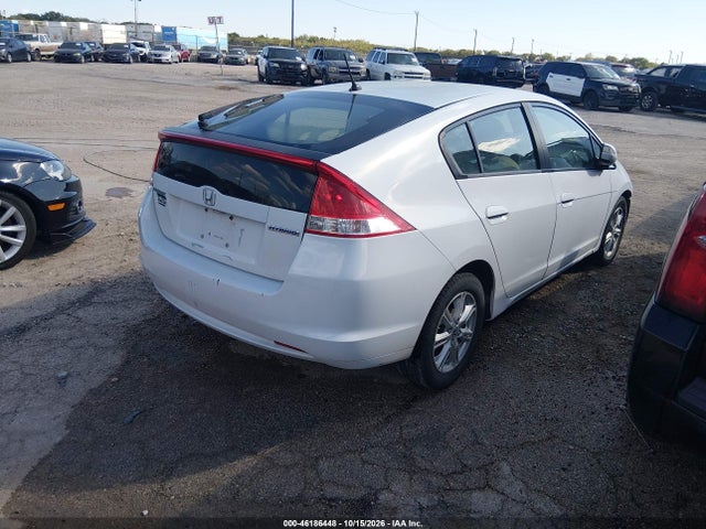 2010 Honda Insight Ex მანქანა იყიდება აუქციონზე, vin: JHMZE2H75AS042657, აუქციონის ნომერი: 46186448