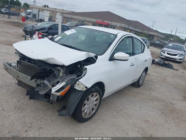 46186450 :رقم المزاد ، 3N1CN7AP1GL825161 vin ، 2016 Nissan Versa 1.6 S/1.6 S+/1.6 Sl/1.6 Sv مزاد بيع