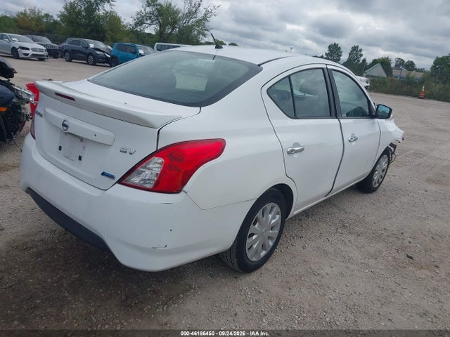 46186450 :رقم المزاد ، 3N1CN7AP1GL825161 vin ، 2016 Nissan Versa 1.6 S/1.6 S+/1.6 Sl/1.6 Sv مزاد بيع