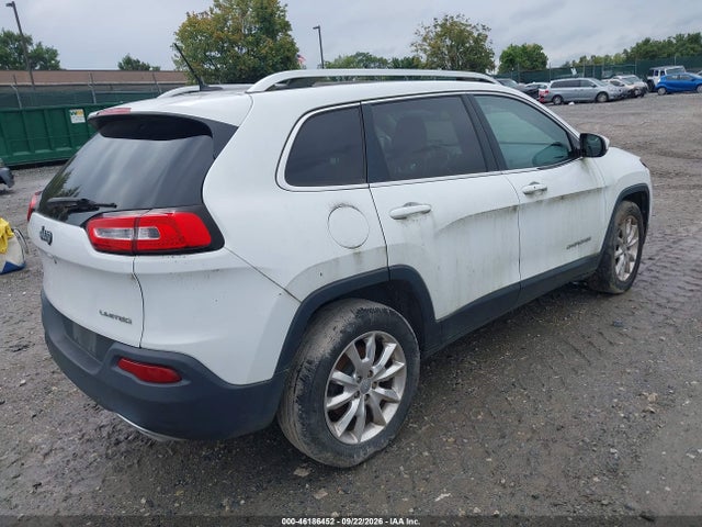 2015 Jeep Cherokee Limited მანქანა იყიდება აუქციონზე, vin: 1C4PJMDS2FW576418, აუქციონის ნომერი: 46186452