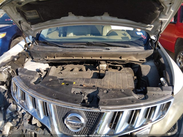 2009 Nissan Murano Sl მანქანა იყიდება აუქციონზე, vin: JN8AZ18U59W106661, აუქციონის ნომერი: 46186479
