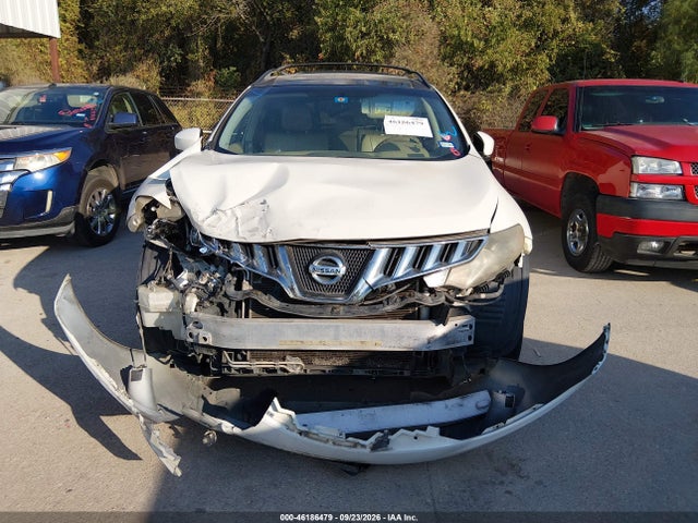 2009 Nissan Murano Sl მანქანა იყიდება აუქციონზე, vin: JN8AZ18U59W106661, აუქციონის ნომერი: 46186479