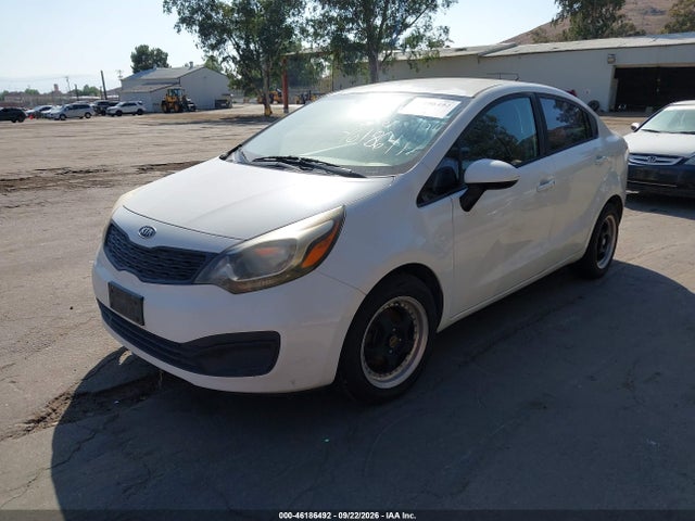 2012 Kia Rio Lx მანქანა იყიდება აუქციონზე, vin: KNADM4A34C6041946, აუქციონის ნომერი: 46186492
