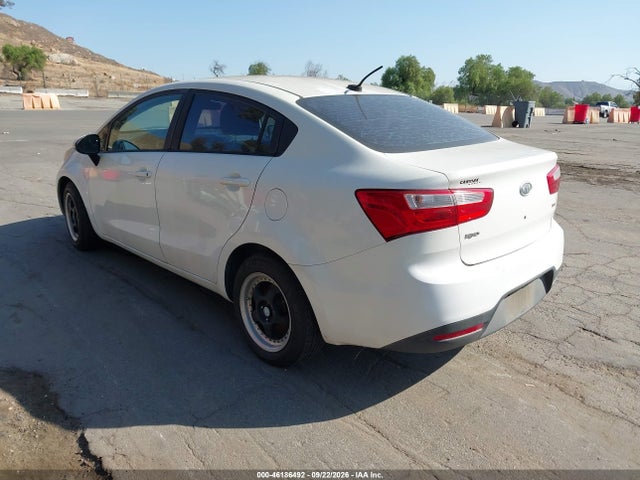 2012 Kia Rio Lx მანქანა იყიდება აუქციონზე, vin: KNADM4A34C6041946, აუქციონის ნომერი: 46186492