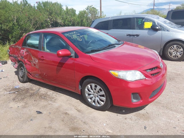 46186505 :رقم المزاد ، 2T1BU4EE2CC825704 vin ، 2012 Toyota Corolla Le مزاد بيع