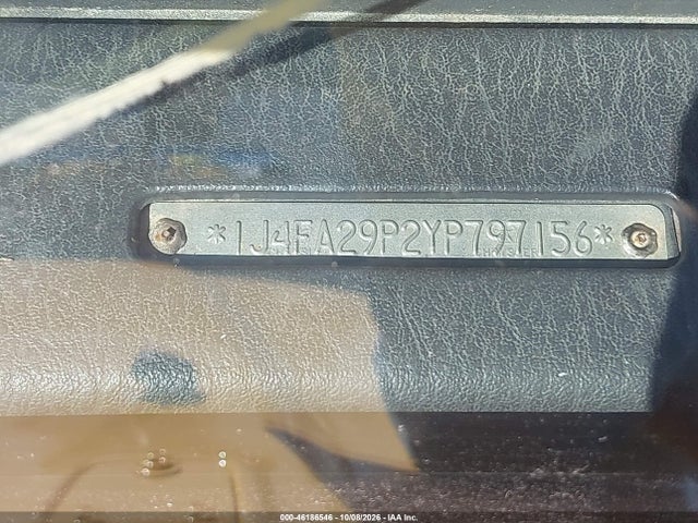 Продаж на аукціоні авто 2000 Jeep Wrangler Se, vin: 1J4FA29P2YP797156, номер лоту: 46186546