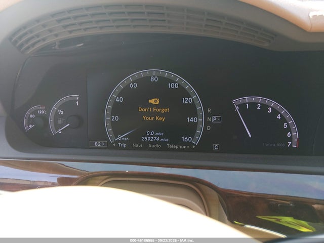 46186555 :رقم المزاد ، WDDNG8GB2AA326455 vin ، 2010 Mercedes-benz S 550 4matic مزاد بيع