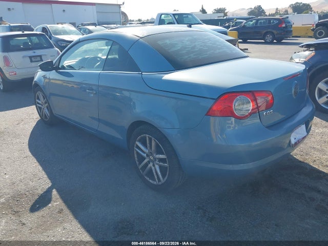 Продажа на аукционе авто 2009 Volkswagen Eos Lux, vin: WVWFA71F29V015506, номер лота: 46186564
