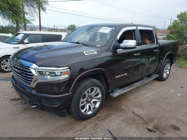 46186618 :رقم المزاد ، 1C6SRFKT5KN820841 vin ، 2019 Ram 1500 Longhorn  4x4 5'7 Box مزاد بيع