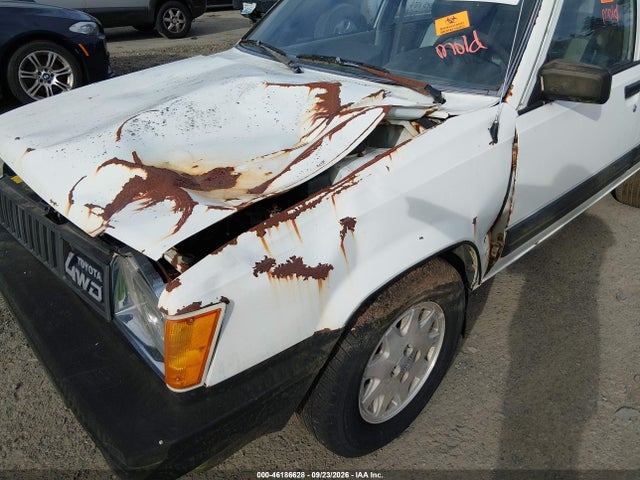 Продаж на аукціоні авто 1984 Toyota Tercel Sr5, vin: JT2AL35W4E0108938, номер лоту: 46186628
